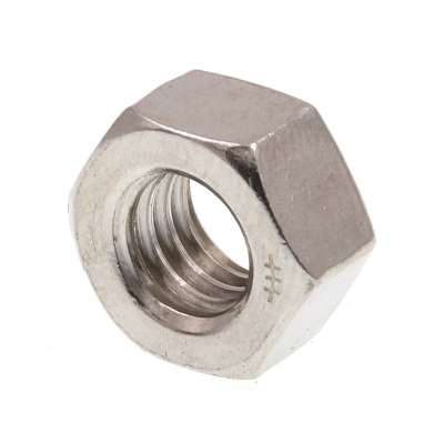 Finished Hex Nuts, 5/16 in.-18, Grade 18-8 Stainless Steel (50 Pack)