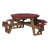 Scarlet Red Top/Antique Mahogany Base sélectionné