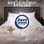 Goose Feather Down Pillow Set 2 Pack Medium Support Back Sleeper 230 TC Cotton Cover Luxurious Hotel Snuggledown