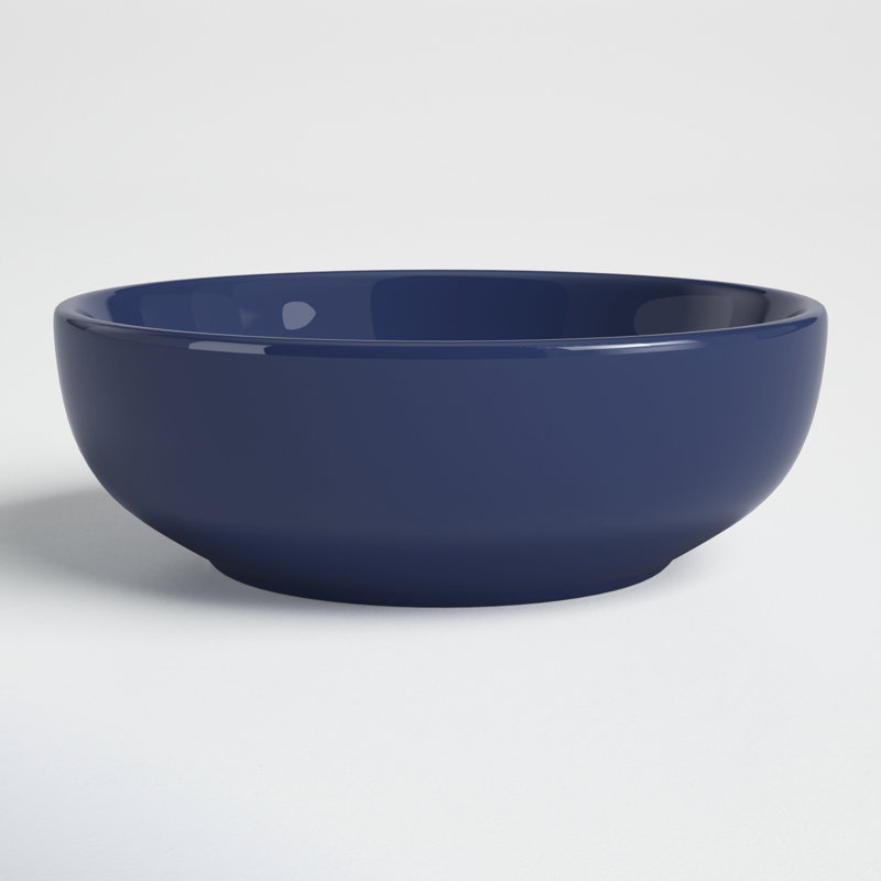 Wayfair Basics® Burkeville Serving Bowl, Blue
