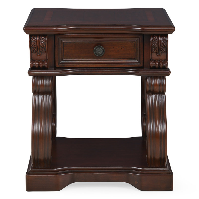 Gowdy Floor Shelf End Table