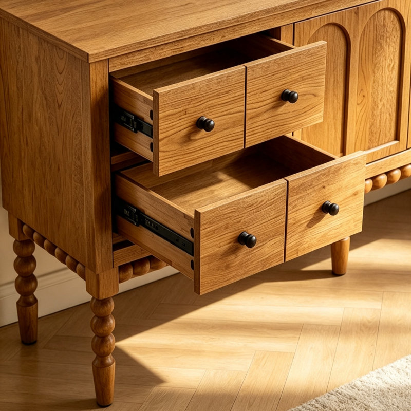 High-End Vintage-Style Sideboard