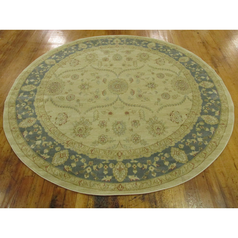 Moore Oriental Indoor Rug, Round 8'