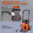 Drain Cleaning Machine 75FT x 3/8 Inch, Sewer Snake Machine Auto Feed