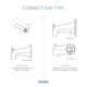 Weymouth Single Handle Wall Mounted Tub Spout Trim with Diverter