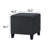 16 Inches Upholstered Ottoman Footstool-468073227