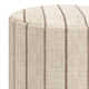 Epaulette Upholstered Ottoman