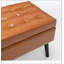 Banc de rangement avec banc de rangement pour la chambre à coucher Banc de pied de lit Banc de pied de lit