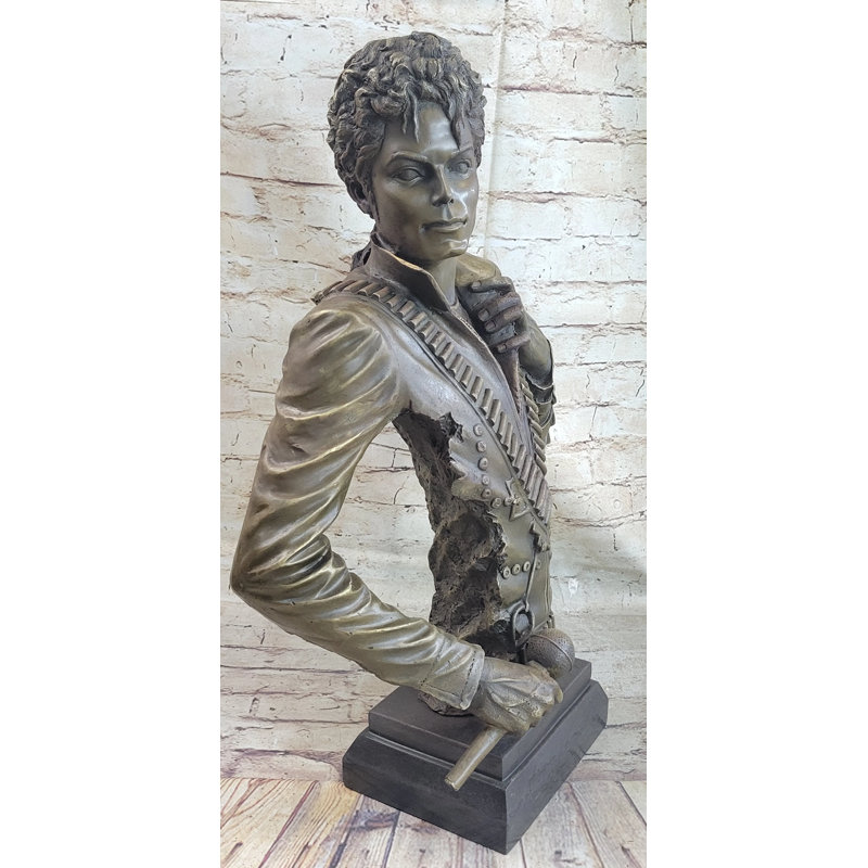 Sculpture en bronze Michael Jackson