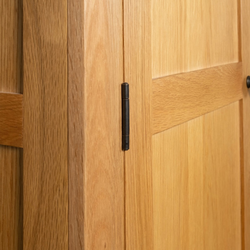 Eichorn 2 Door Wood Wardrobe