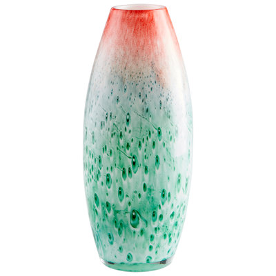 Macaw Glass Table Vase