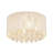 Hassler 4-Light Crystal Flush Mount Ceiling Light