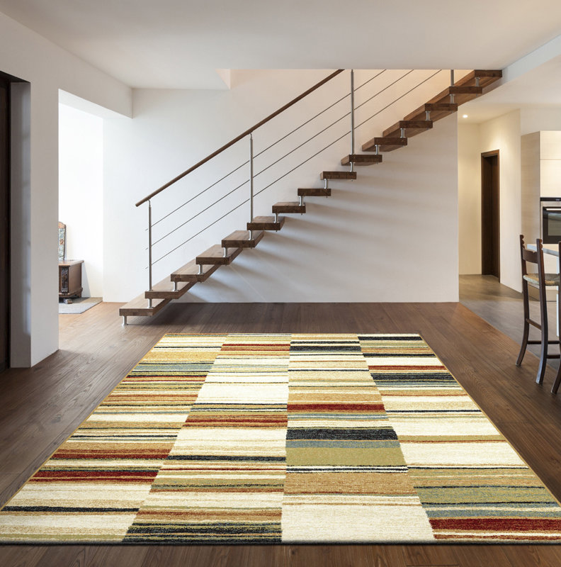 Thanh Abstract Area Rug, Rectangle 133 x 195cm