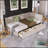 Upholstered Daybed With 2 Storage Drawers Twin Size Sofa Bed Frame No Box Spring Needed, Linen Fabric-979750071