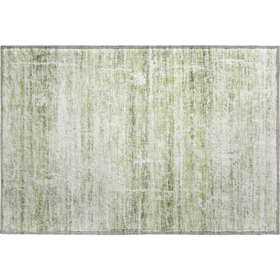 Premium Machine Washable Gerardo Aloe Rug