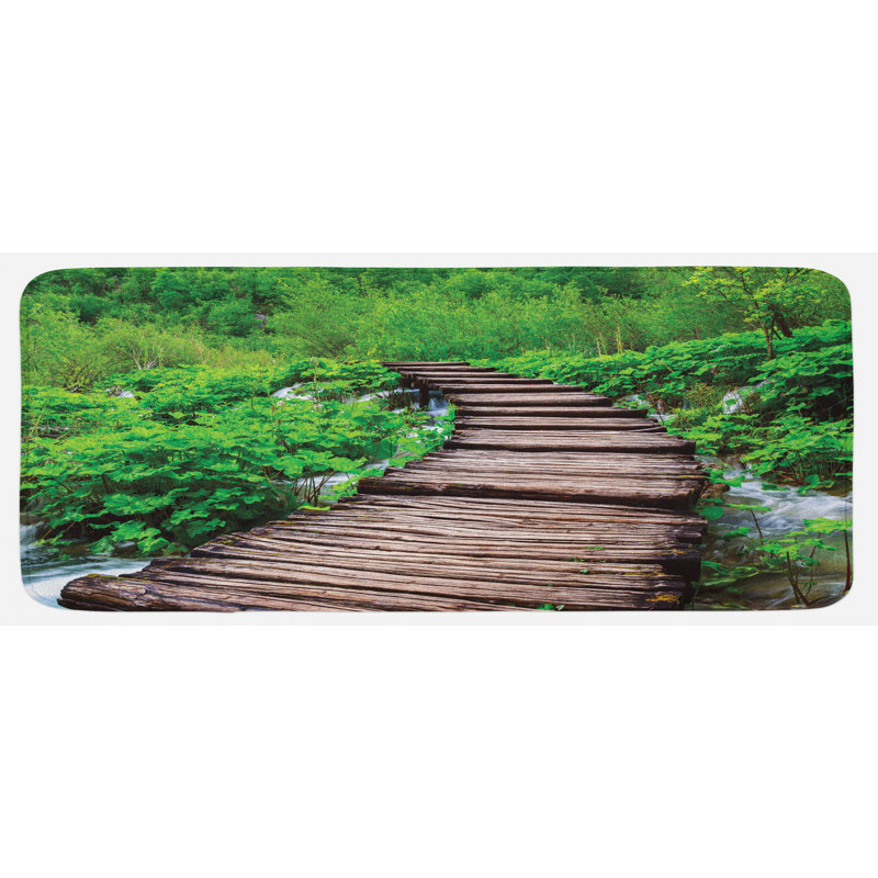 Tapis de cuisine forest