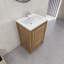 Ensemble de meuble-lavabo simple 23,6 po Eden-173746535