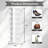 7-Tier Rotating Shoe Rack Tower, 360° Spinning Lazy Susan Shoe Display, Revolving Round Carousel, Vertical Shoe & Handbag Closet Storage Organizer-892385222