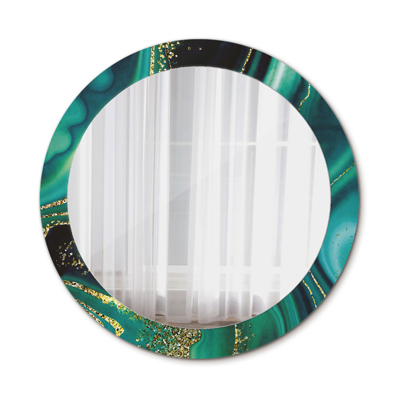 Huldar Glass Flat Wall Mirror