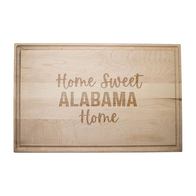 Home Sweet Alabama Home Cutting Board