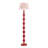 Pink Spotted Floor Lamp