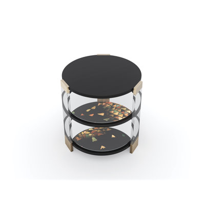 Caracole Classic Solid Wood End Table