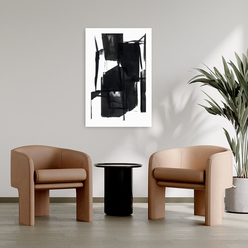 Art contemporain contemporain abstrait géométrique, H 36 po x l 24 po