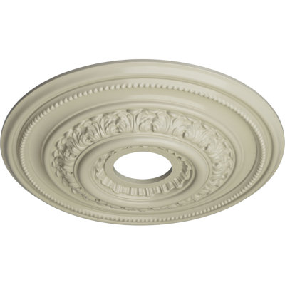 Médaillon de plafond H 17,625 po x l 17,625 po x P 1,875 po Orleans