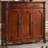 Cherry Solid Wood Shoe Storage Bench
