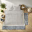 Ensemble de literie en chenille de coton de qualité supérieure, style pour la maison