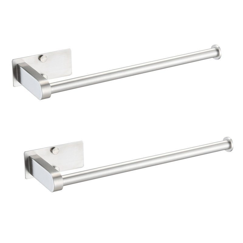 Stainless Steel Paper Towel Holder, Brushed Nickel