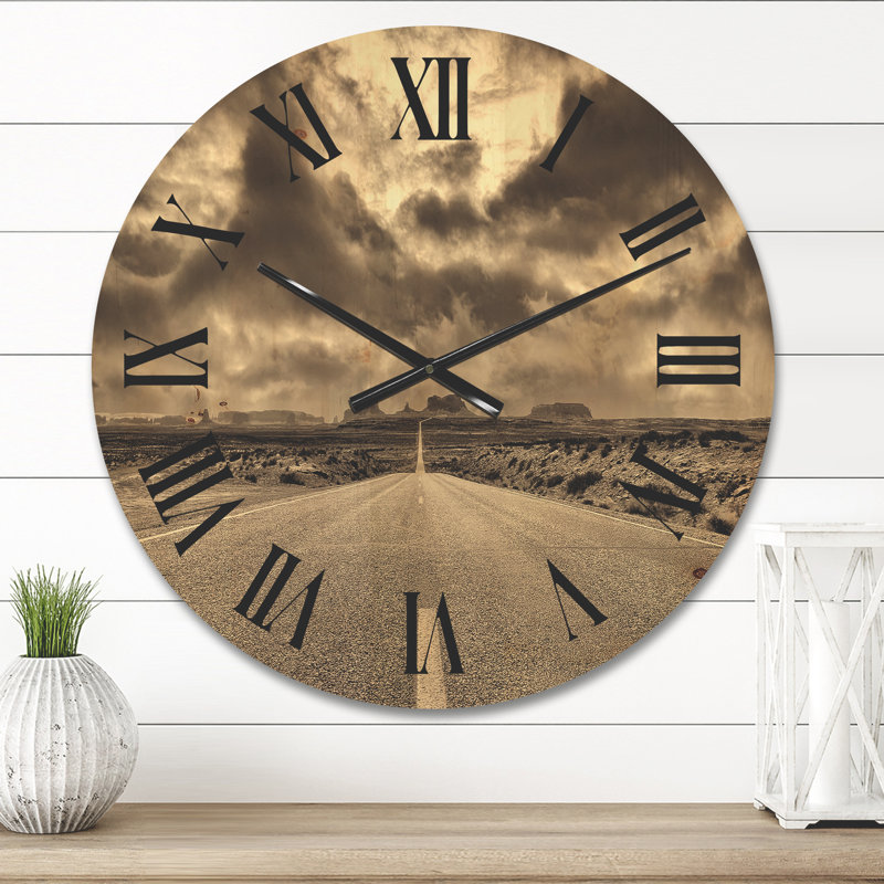 Horloge murale Monument Valley, Moyenne