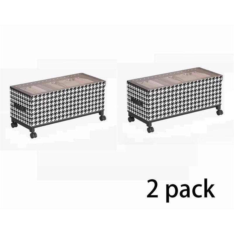 Underbed Storage Box With Wheels