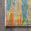 Tapis bleu / crème / jaune Lasley-810361138