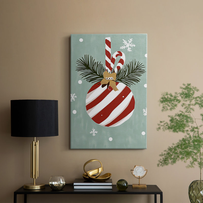 Fêtes de Noël, art Dcccci - galerie Cavas sur mesure, H 36 po x l 24 po