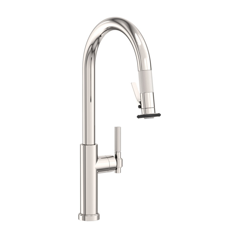 Pull-Down Kitchen Faucet - Trigger Spray, Polished Nickel (PVD)