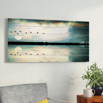 Attleborough by Parvez Taj - Graphic Art on Wood