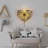 Modern Black Wall Lamp, 22.0 x 17.7 x 3.5 Inches | 100% Metal, 40W, On/Off Switch, 6.6 Ft Cable | Stylish & Functional Lighting for Home Décor, IP20 Rated, Versatile Plug-In or Hardwired Design