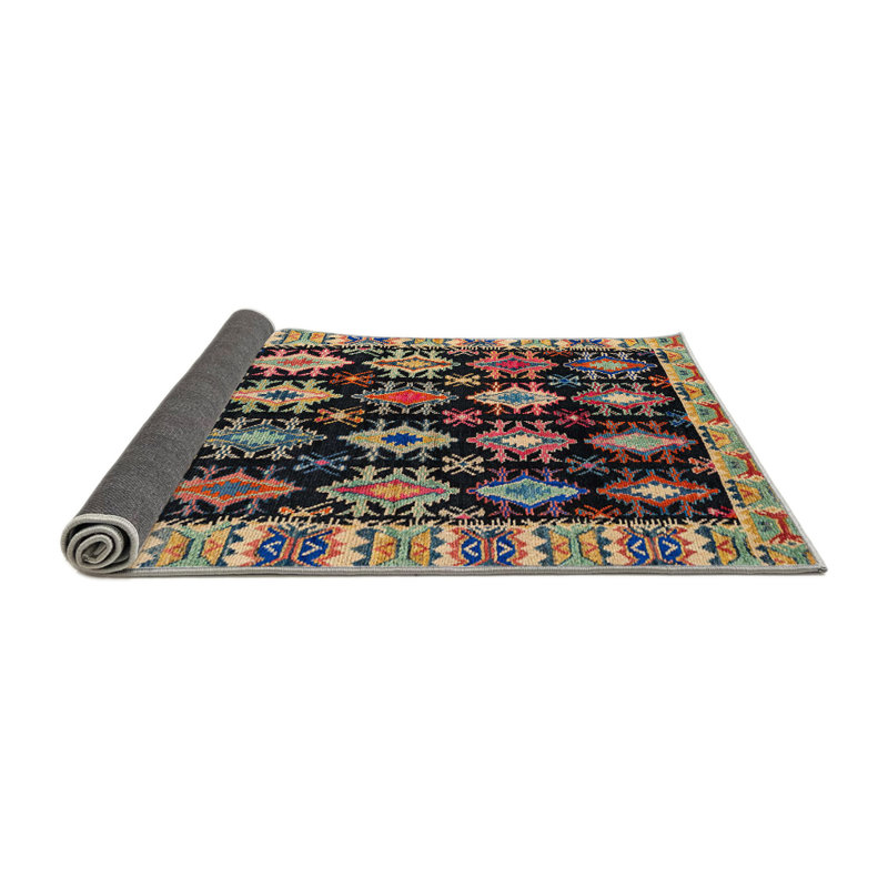 Abstract Indoor Rug, Round 5'