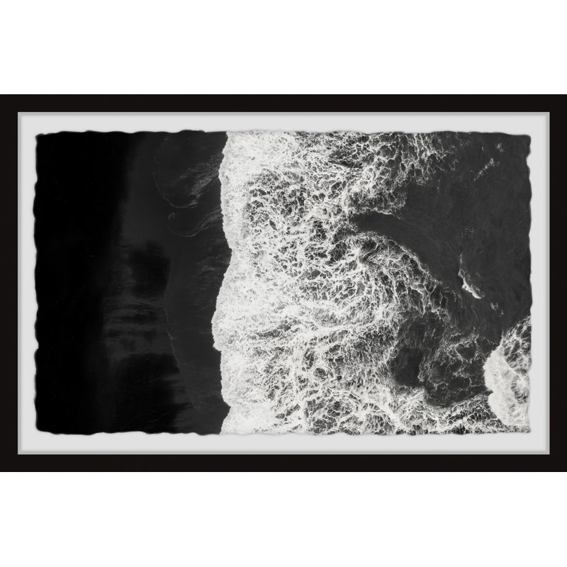 Sun Sea Sand 1 Piece Single Picture Frame Painting, 20cm H x 30cm W
