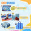 Outsunny Kids Bouncy Castle 4 In 1 Large Ages 3-8 Years 2.9 x 2.7 x 2.3 m