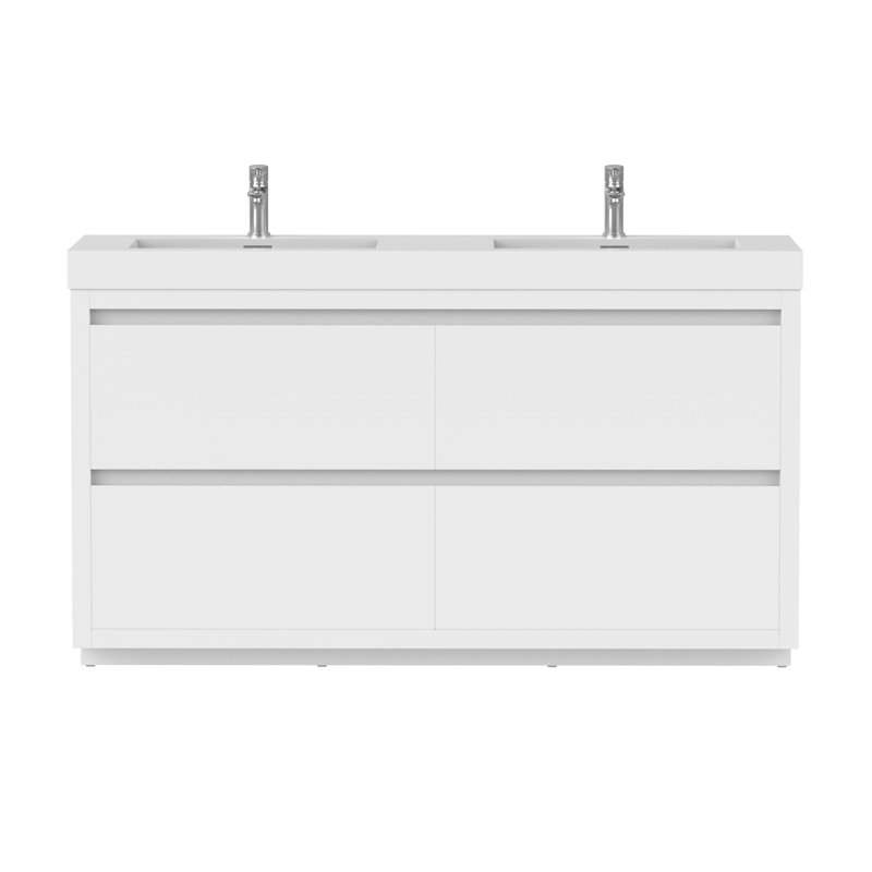 Ensemble de meuble-lavabo double 48 po Valdovinos