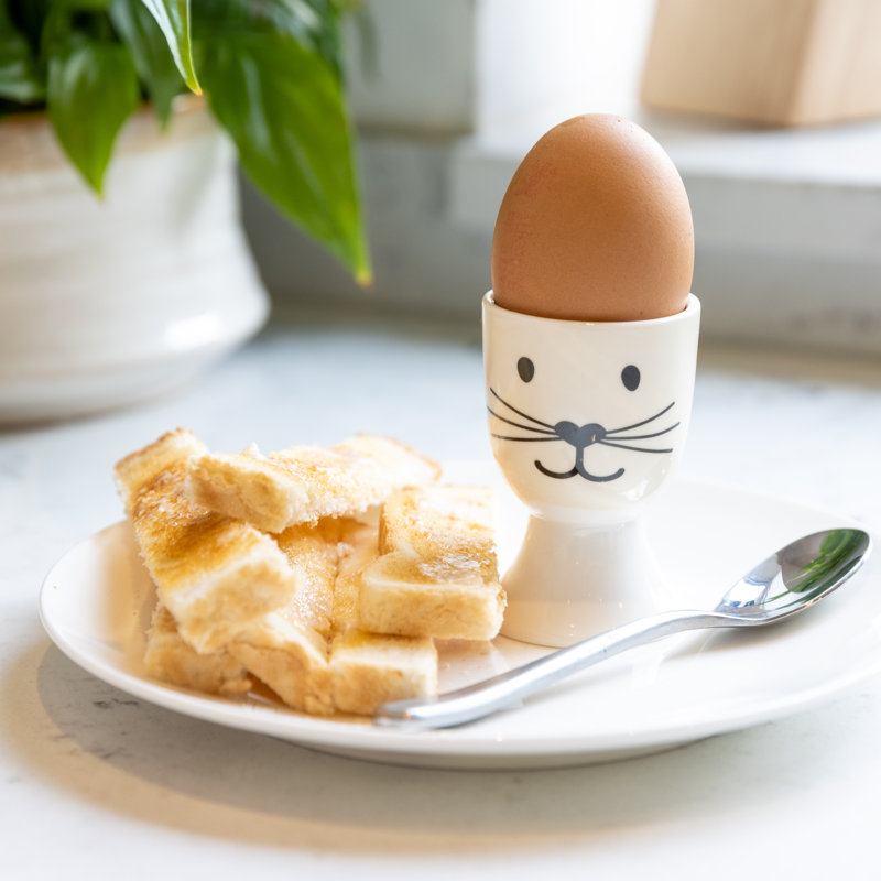 Cat Dog 4 Piece Egg Cup Set