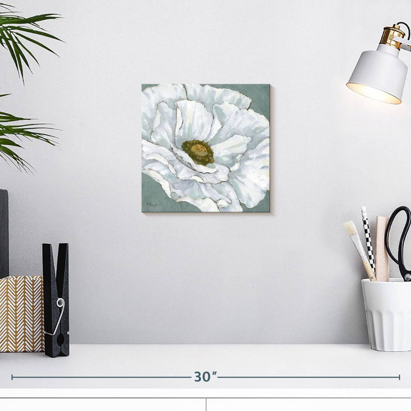 Floral Bloom II, 10" H x 10" W