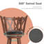 Tabouret pivotant Havant-123512461-81167262