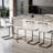 Meleigha Upholstered Counter Stool with Metal Frame-638759619-638759628