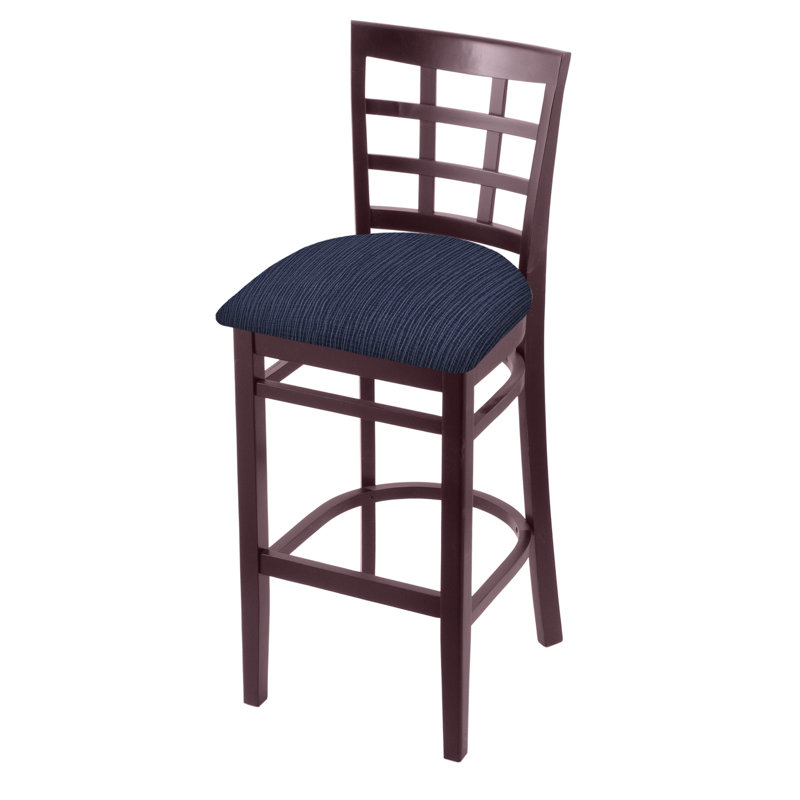 Bar Stool, Dark Cherry, Graph Anchor, Bar Stool (30" Seat Height)