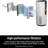 Shark Air Purifier For Home Pets, Allergies, Pet Hair, HEPA Air Filter, 500 Sq Ft, Small Room, Bedroom, Odor Eliminator Clean Sense, Captures 99.98% Of Particles, Pet Dander, Fur, Allergens HP102PET