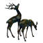 Dakota Animals Weather Resistant Metal Garden Statue