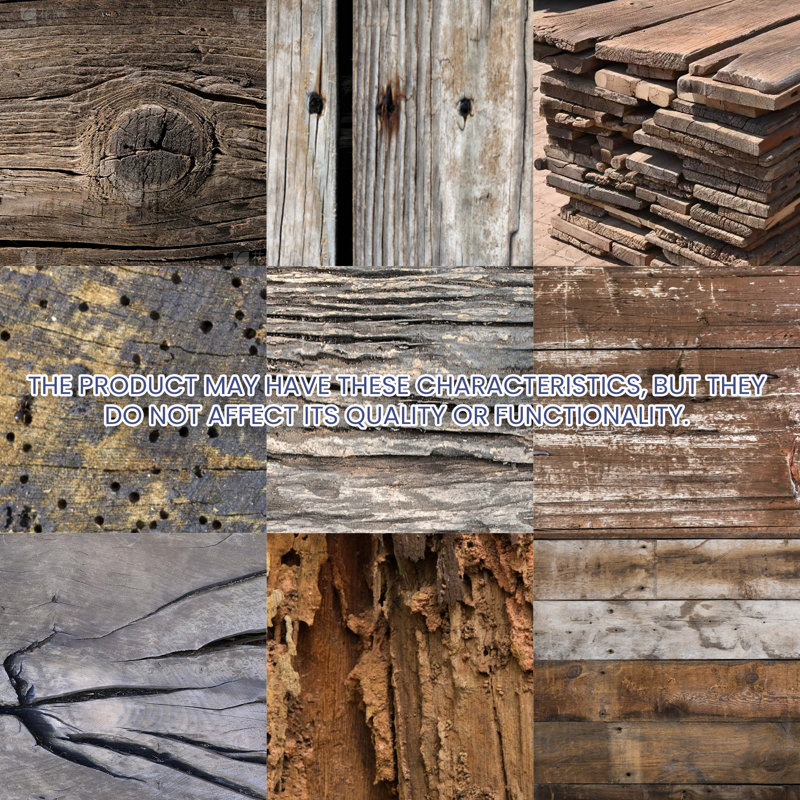 60" Narrow Natural Brown Solid Wood Console Table, Brown